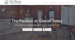 Desktop Screenshot of pavilionatglaciervalley.com